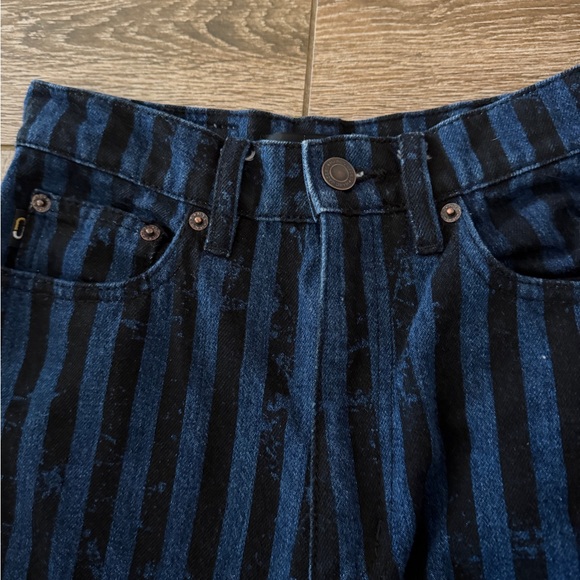 Marc Jacobs stovepipe striped jeans size 25 - Picture 5 of 7